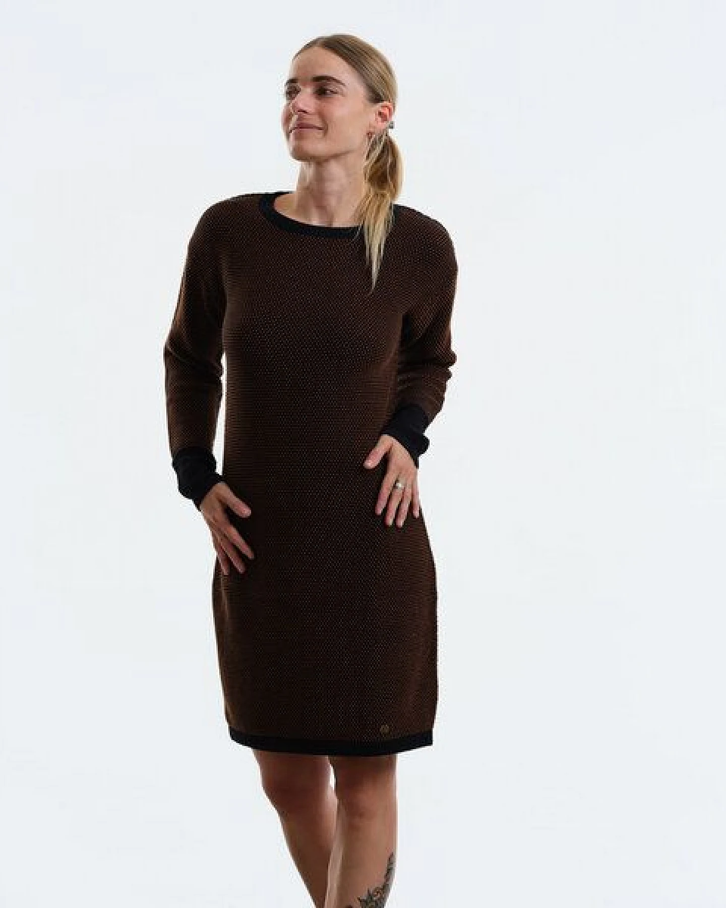 GARY MASH Strickkleid Lake Alma aus Biobaumwolle – Ansicht 3