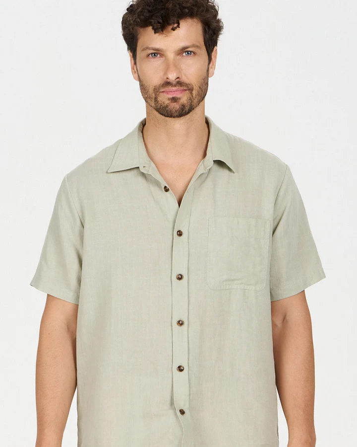 KOMODO Herren vegan Hemd Loyle Sage