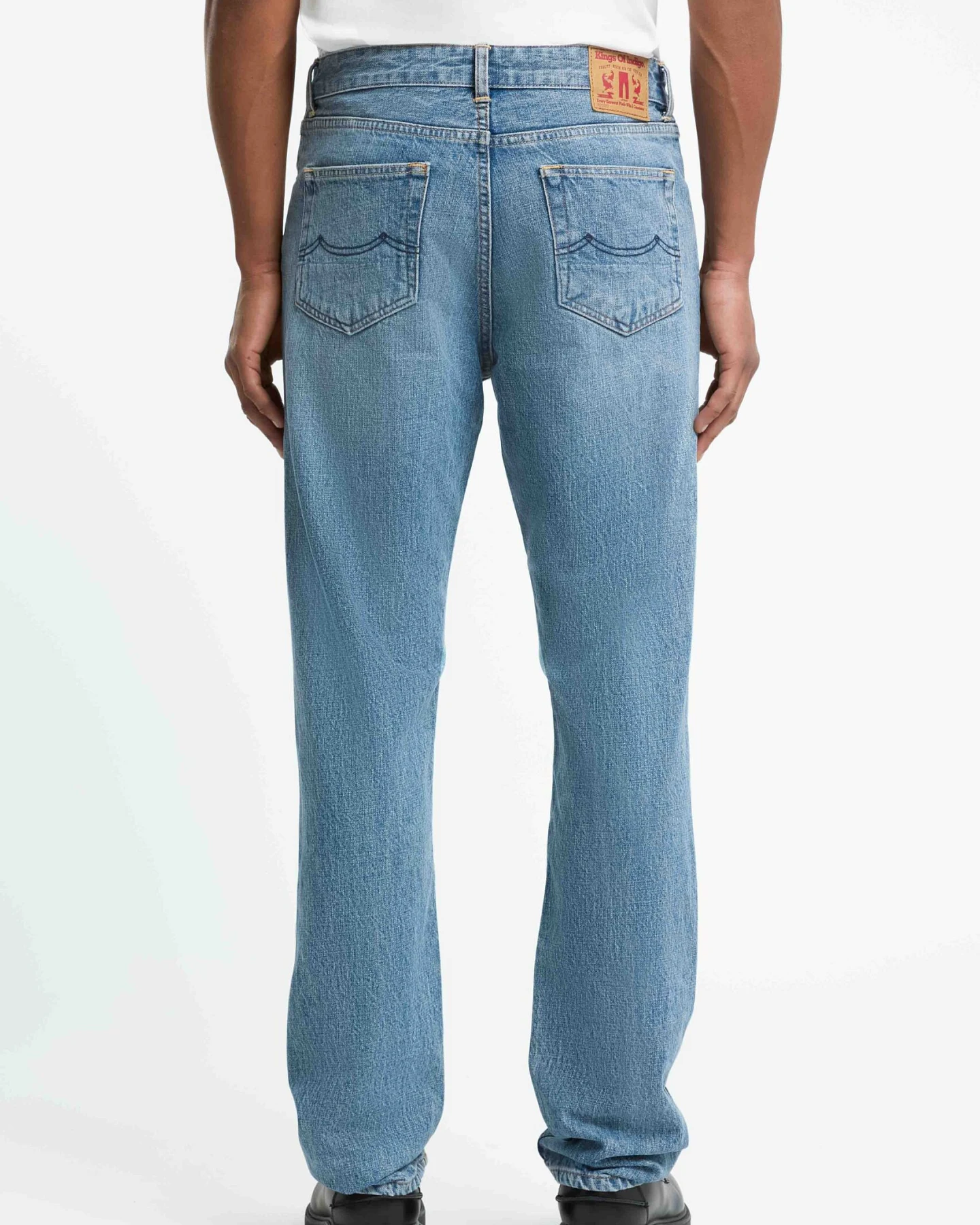 Kings of Indigo Herren vegan Jeans Von Arthur Ceky In Blau – Ansicht 2