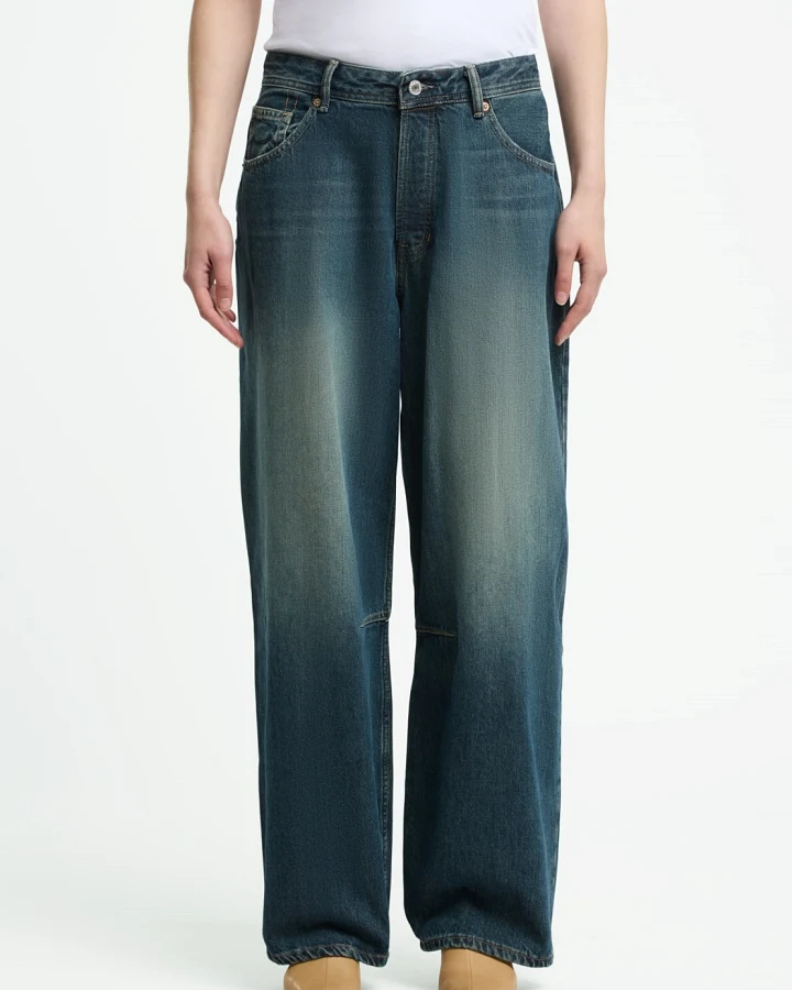 Kings of Indigo Damen vegan Jeans Chuai Esbelda Od Brown