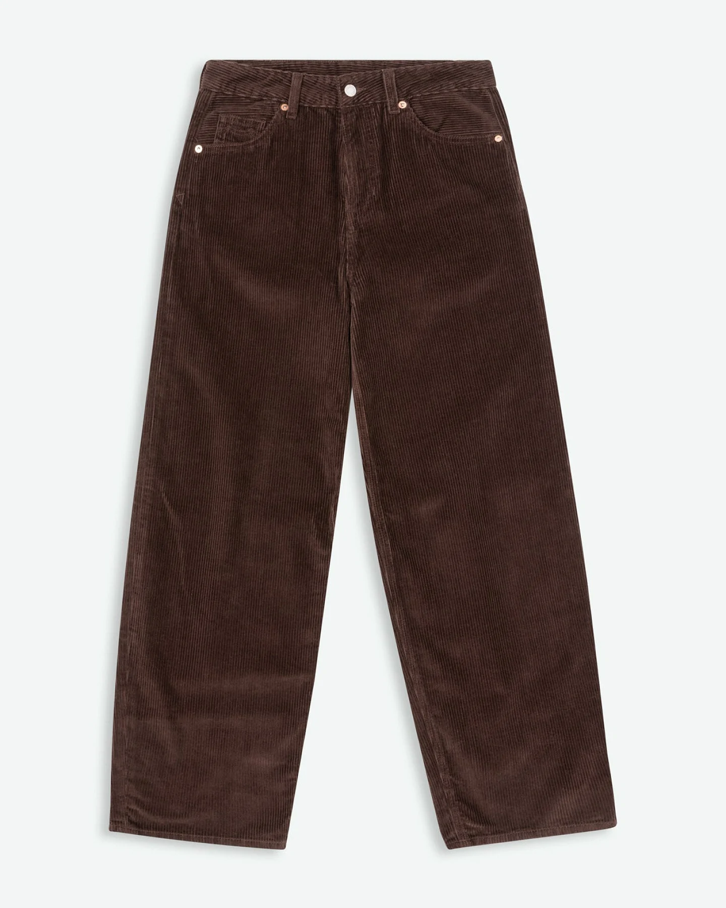 Kings of Indigo Damen vegan Hose Leila Cord Coffee Bean – Ansicht 2