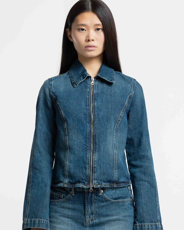 Kings of Indigo Damen vegan Jacke Twosret In Hellbraun