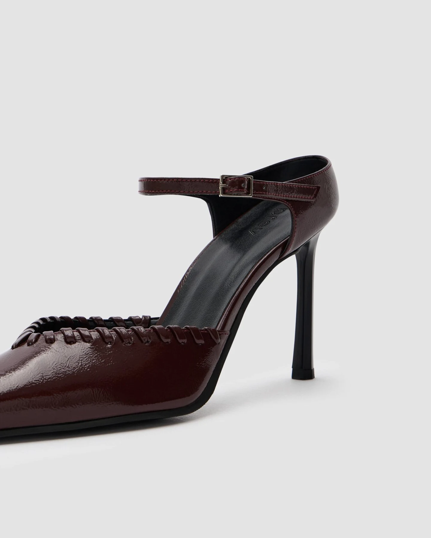 Prev Damen vegan Pumps Grace Deep Plum – Ansicht 2