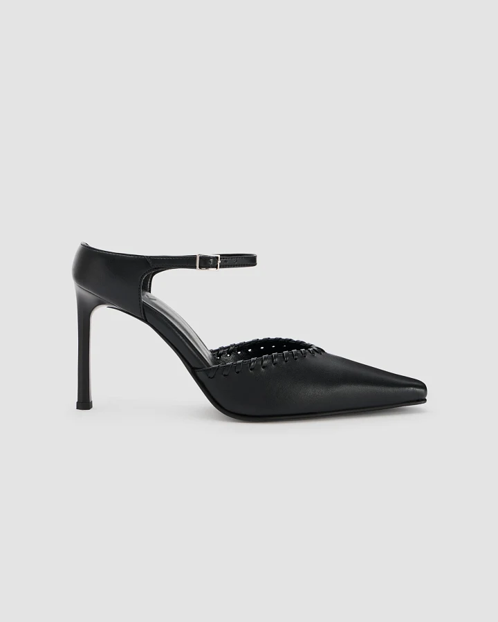 Prev Damen vegan Heels Grace Schwarz