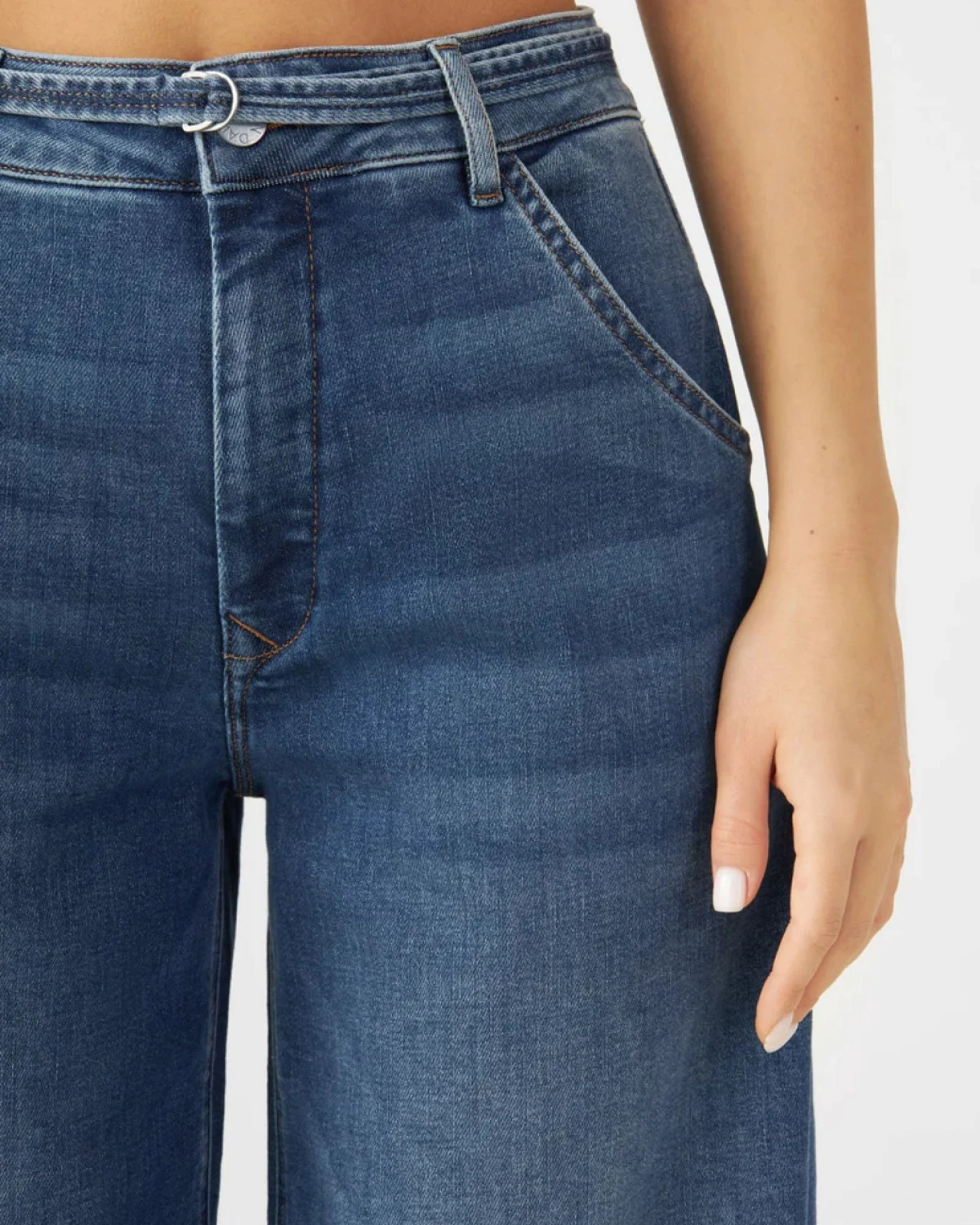 Jeans Blink Wide Barrel Vintage Blue – Ansicht 5