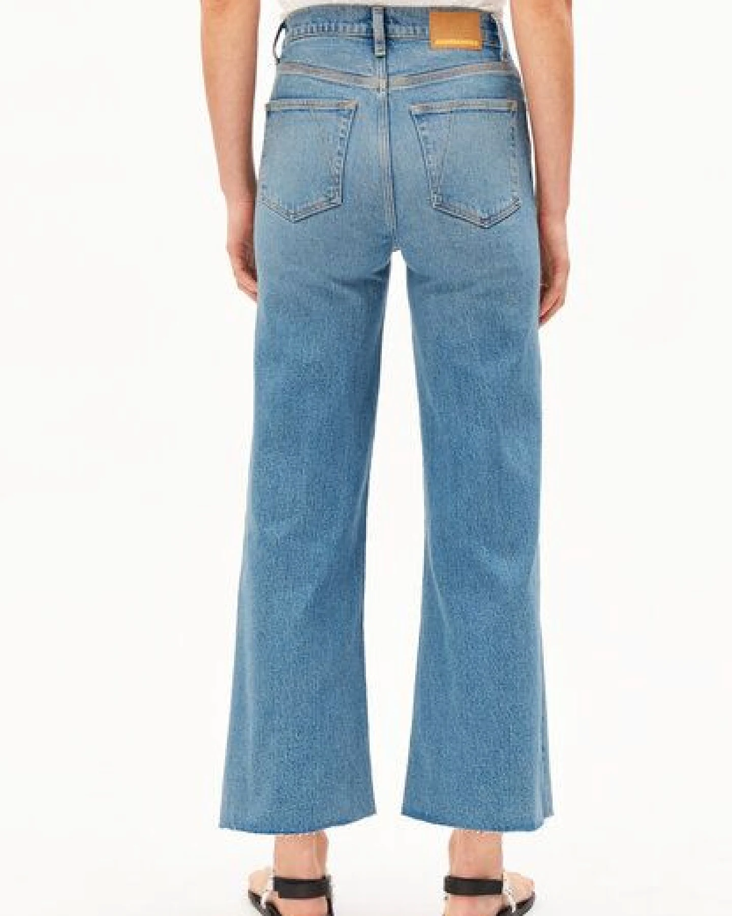 ARMEDANGELS MURLIAA CROPPED Damen Wide Jeans Bio-Baumwoll Mix Comfort-Stretch – Ansicht 2