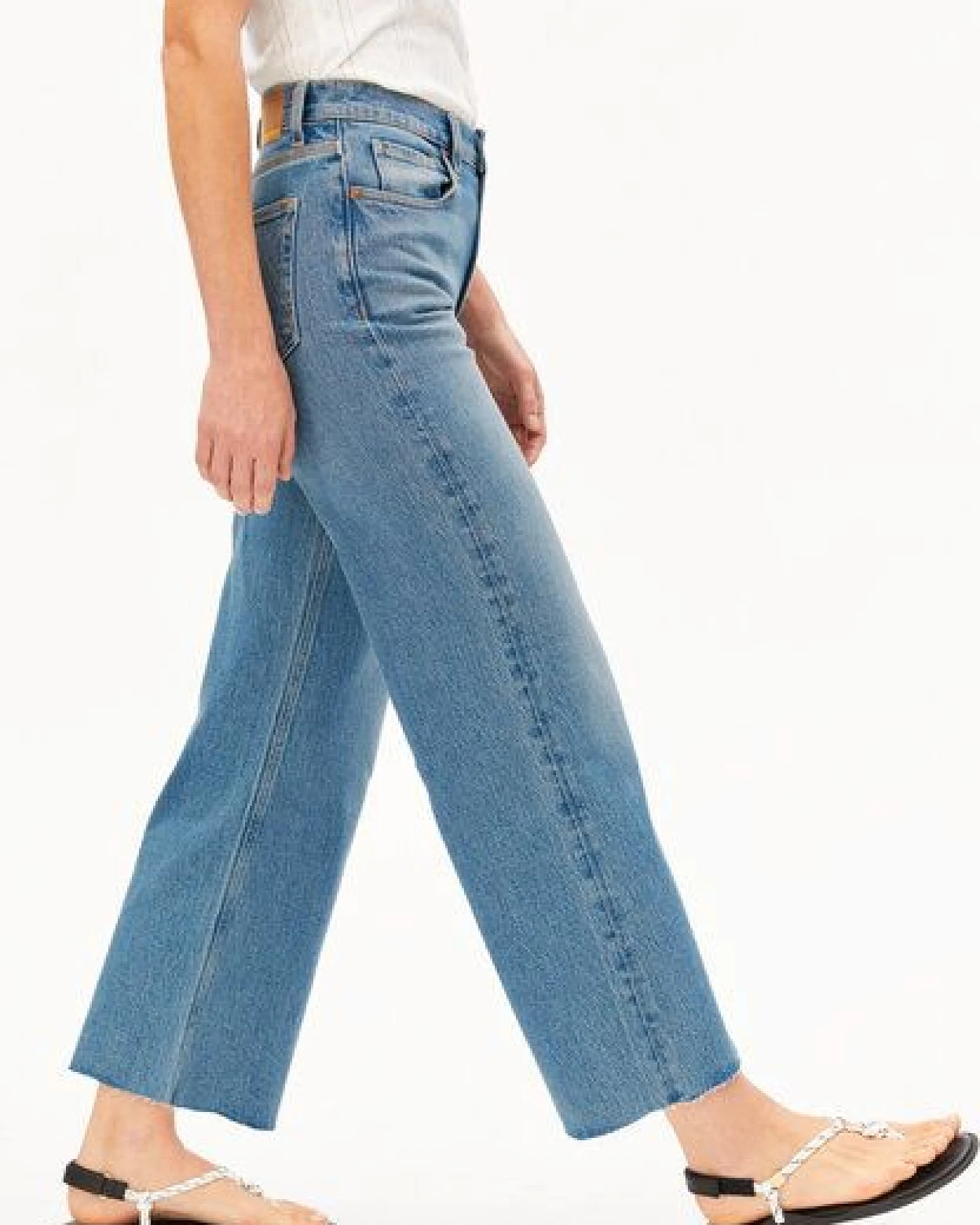 ARMEDANGELS MURLIAA CROPPED Damen Wide Jeans Bio-Baumwoll Mix Comfort-Stretch – Ansicht 4
