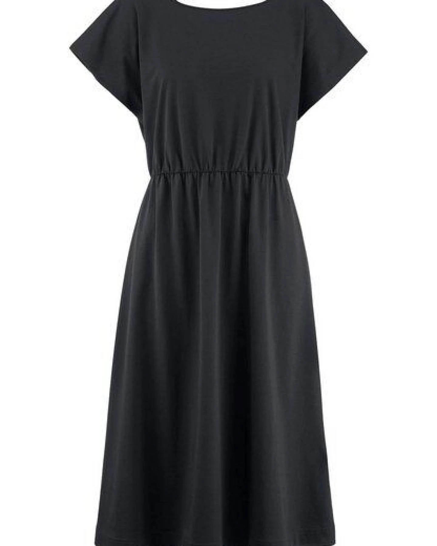 hessnatur Jersey Kleid Midi Relaxed aus reiner Bio-Baumwolle – Ansicht 3