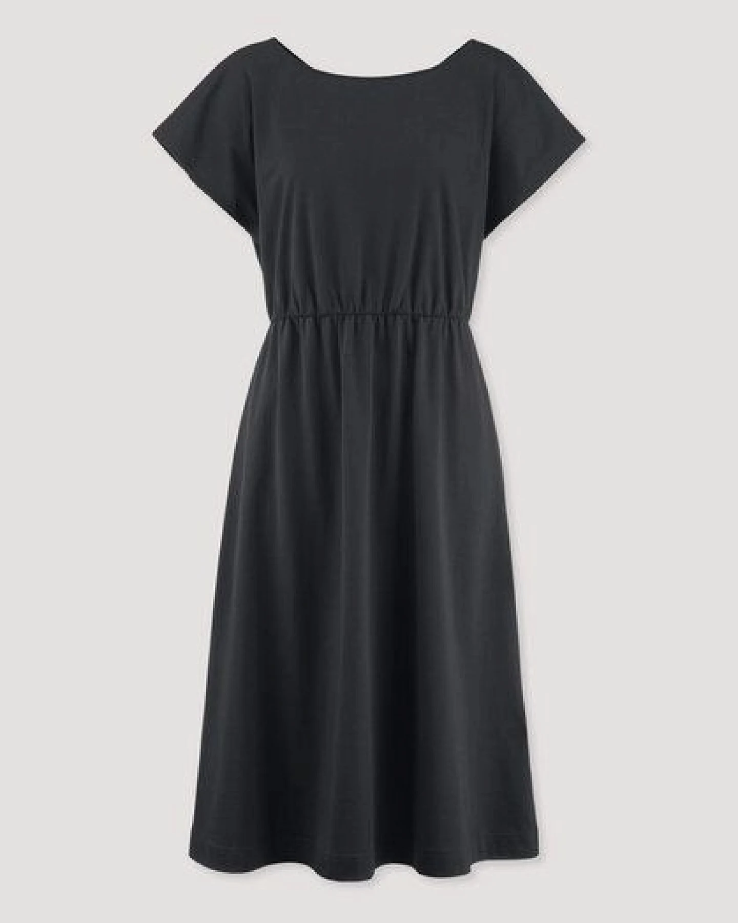 hessnatur Jersey Kleid Midi Relaxed aus reiner Bio-Baumwolle – Ansicht 4