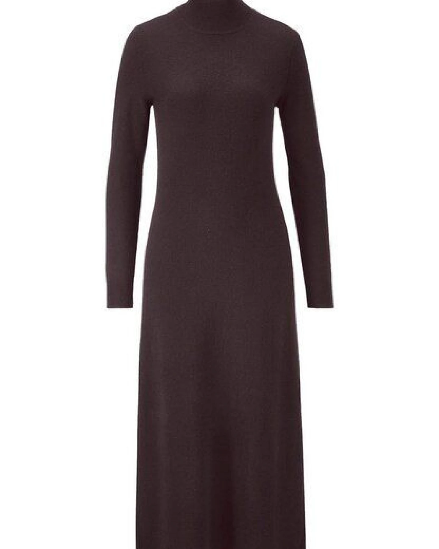 hessnatur Strick Kleid Regular aus Bio-Schurwolle mit Kaschmir – Ansicht 3