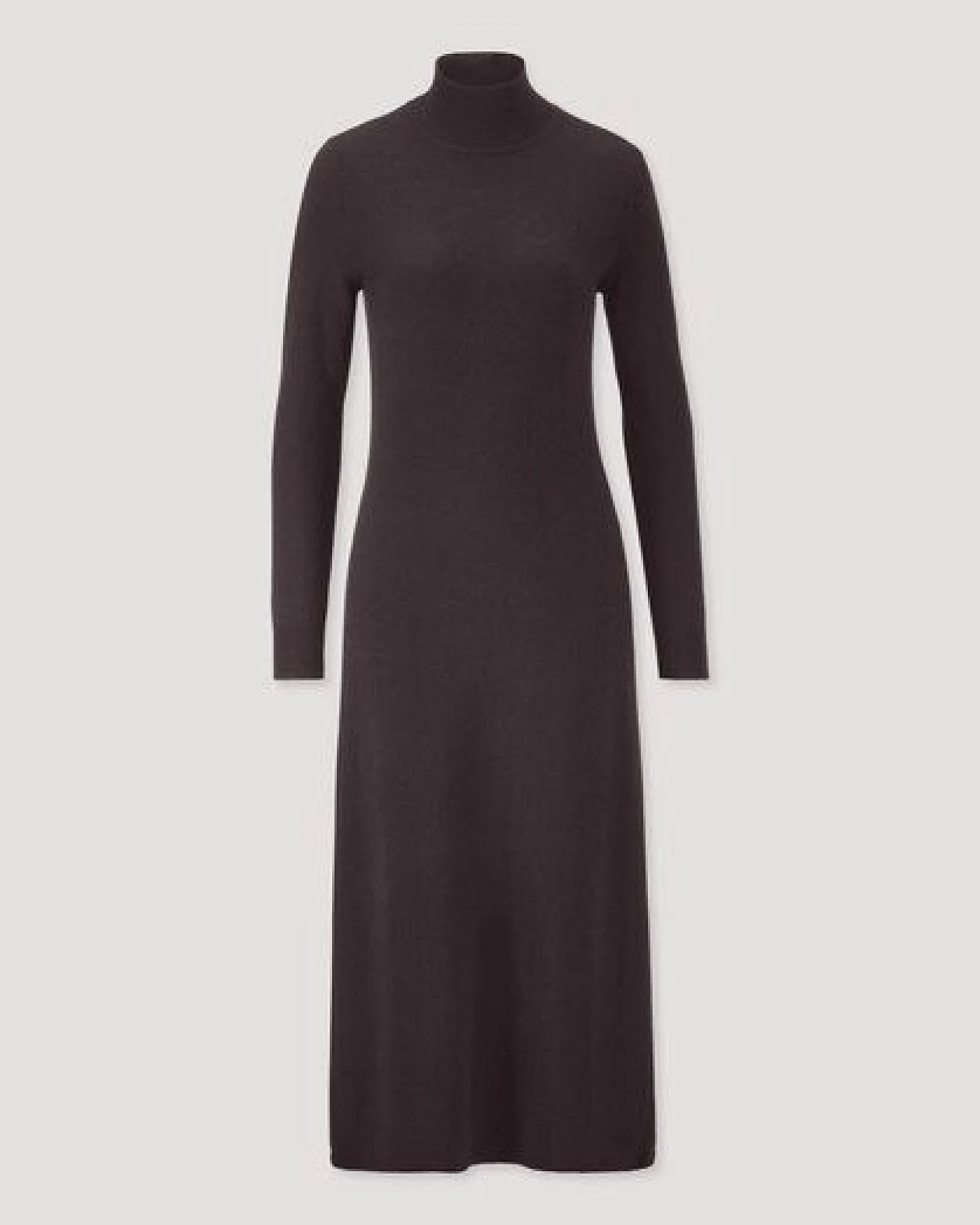 hessnatur Strick Kleid Regular aus Bio-Schurwolle mit Kaschmir – Ansicht 4