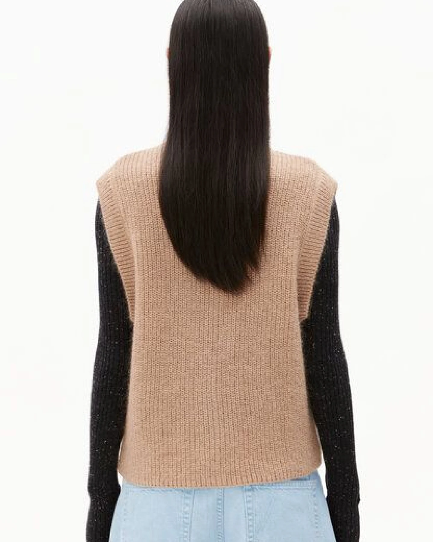 ARMEDANGELS HELGEAA PREMIUM Damen Stricktop aus Mohair Mix – Ansicht 2
