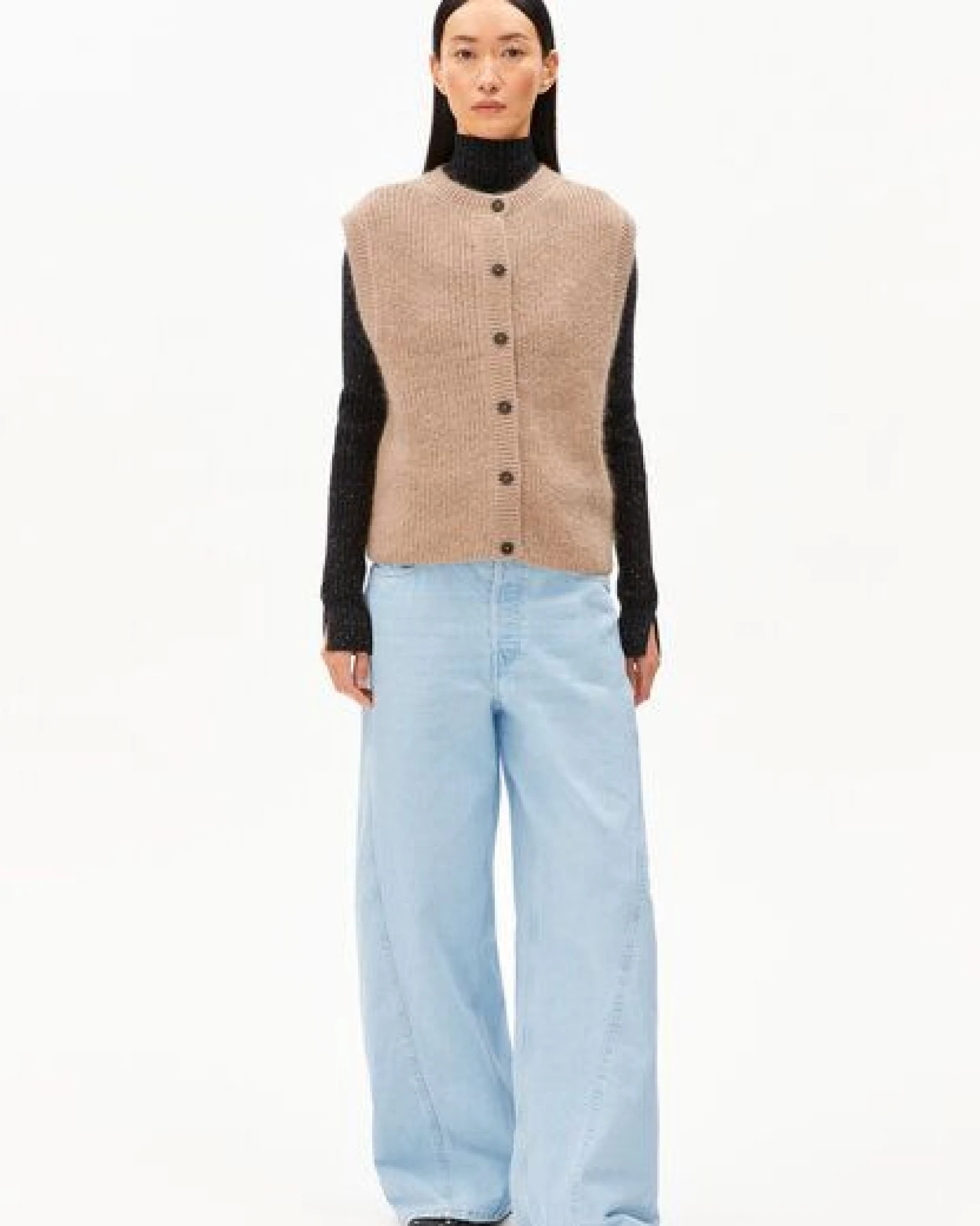 ARMEDANGELS HELGEAA PREMIUM Damen Stricktop aus Mohair Mix – Ansicht 4