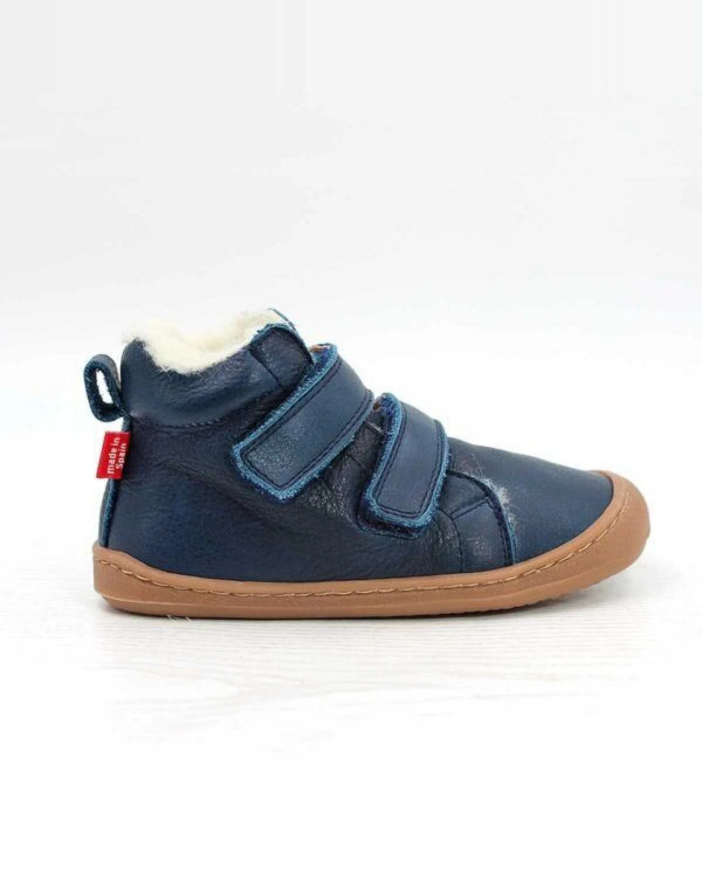Pololo Barfuß Winterstiefel aus pflanzlich gegerbtem Leder, unisex, Gr. 22-34 – Ansicht 2