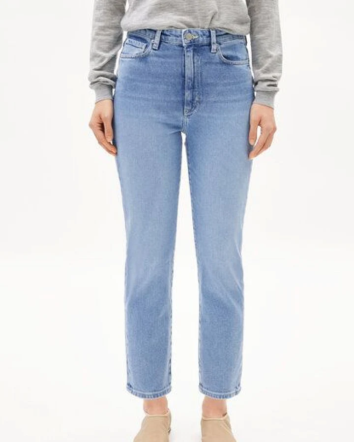 Produktseite: ARMEDANGELS LEJAANI Damen Slim Jeans Bio-Baumwoll Mix X-Stretch