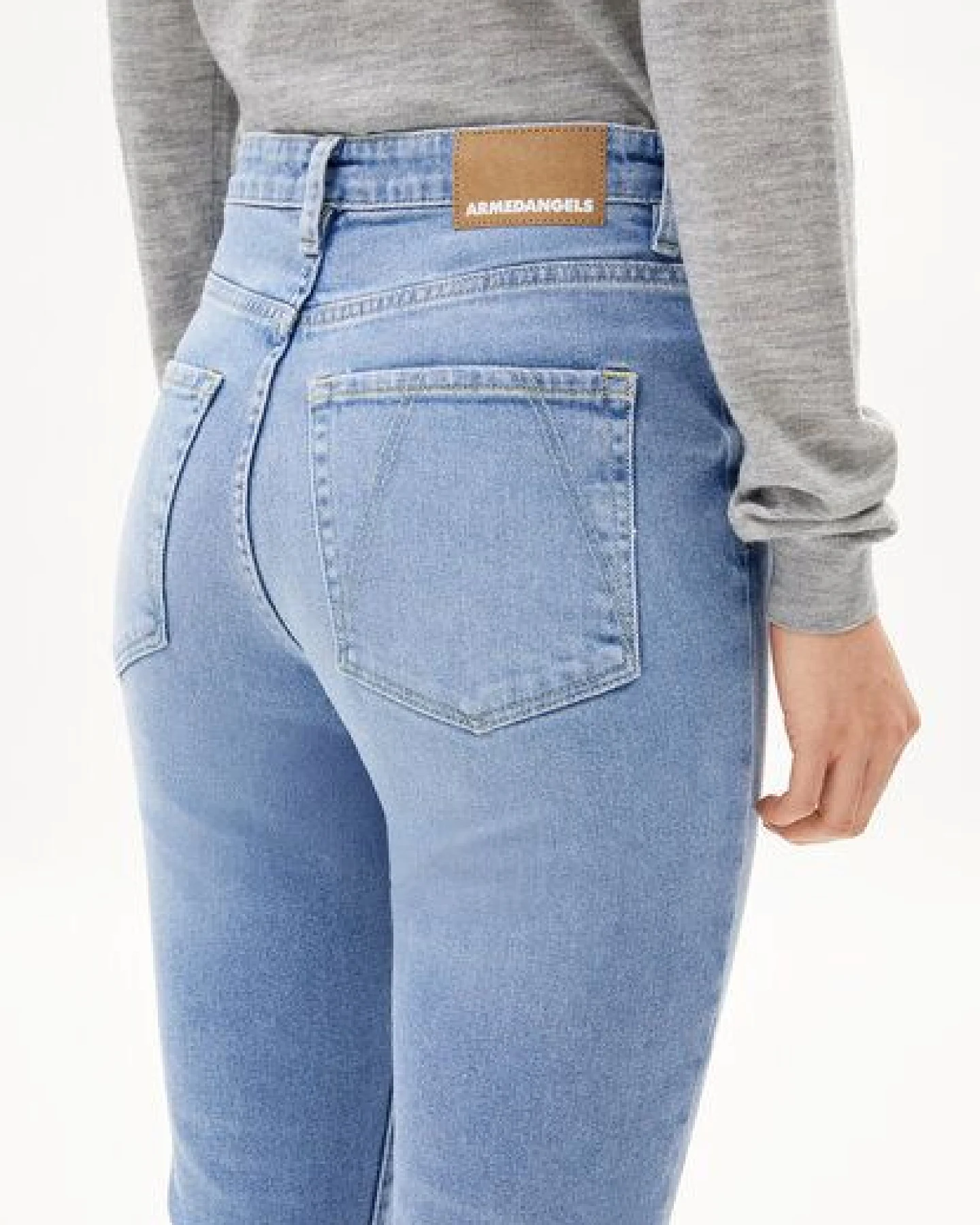 ARMEDANGELS LEJAANI Damen Slim Jeans Bio-Baumwoll Mix X-Stretch – Ansicht 3