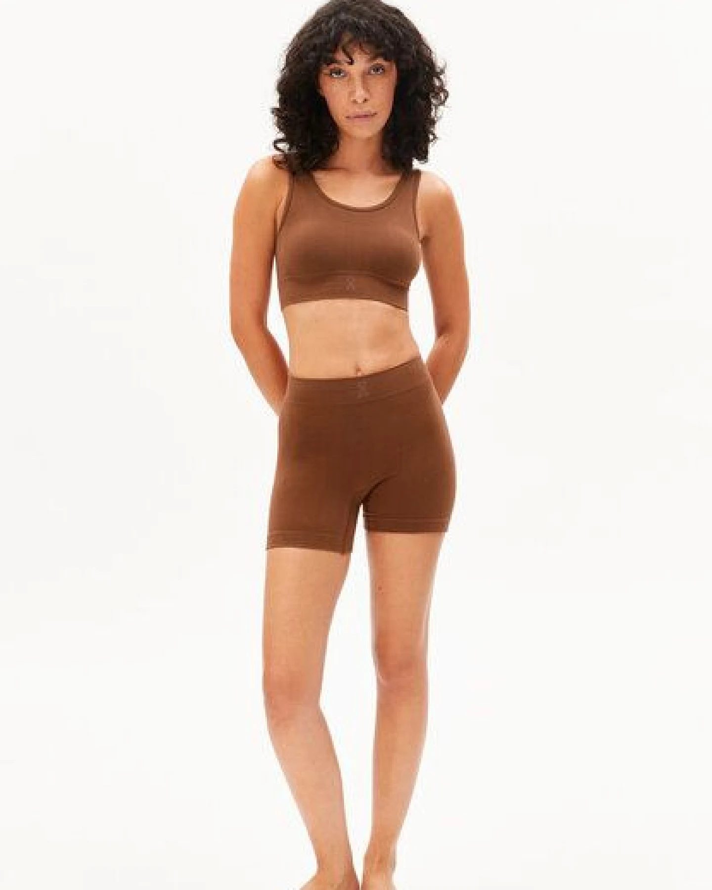 ARMEDANGELS SHORTAA SEAMAALA Damen Shortie aus TENCEL Lyocell Mix – Ansicht 4
