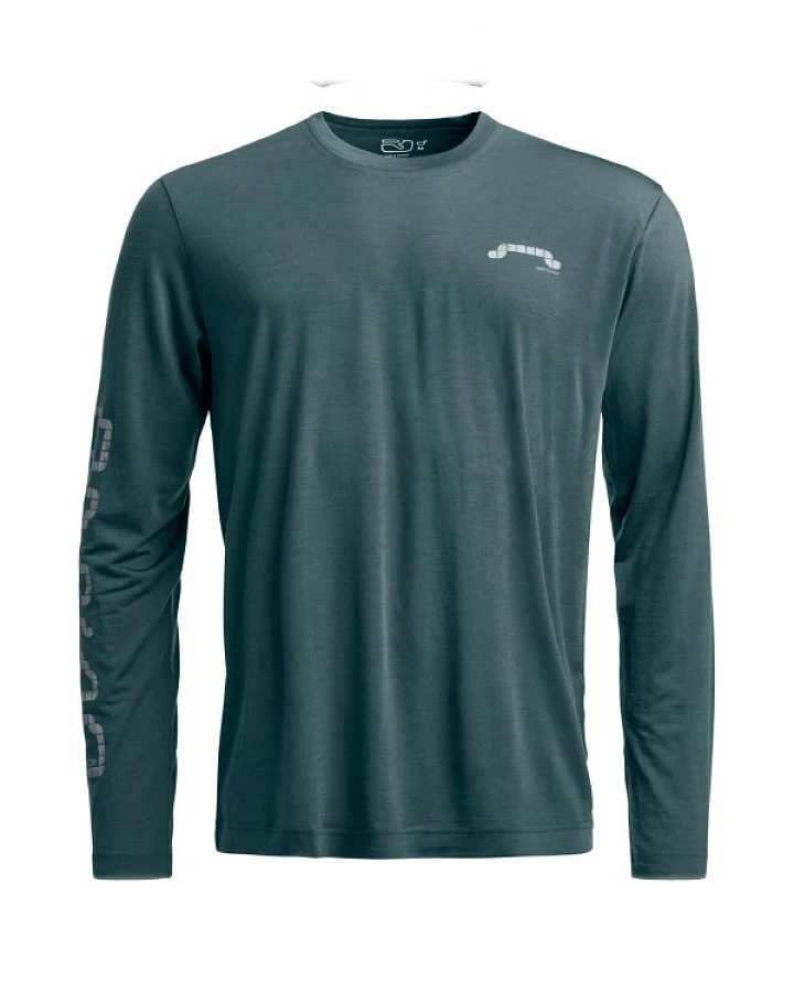 Ortovox - 150 Cool Pillow L/S - Funktionsshirt Gr M grau
