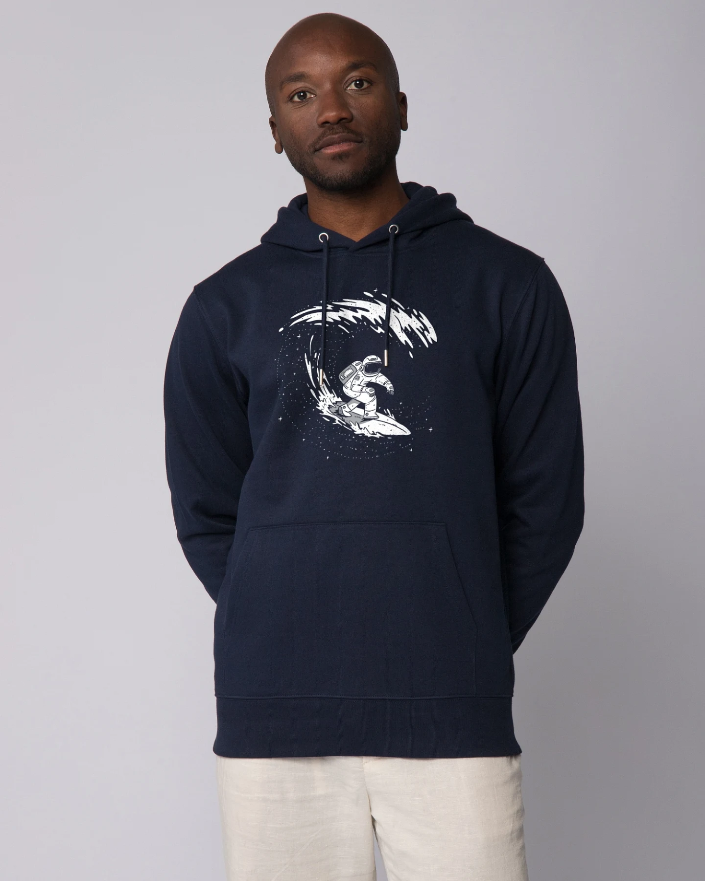 Watapparel Sweatshirt Surfing Spaceman – Ansicht 2