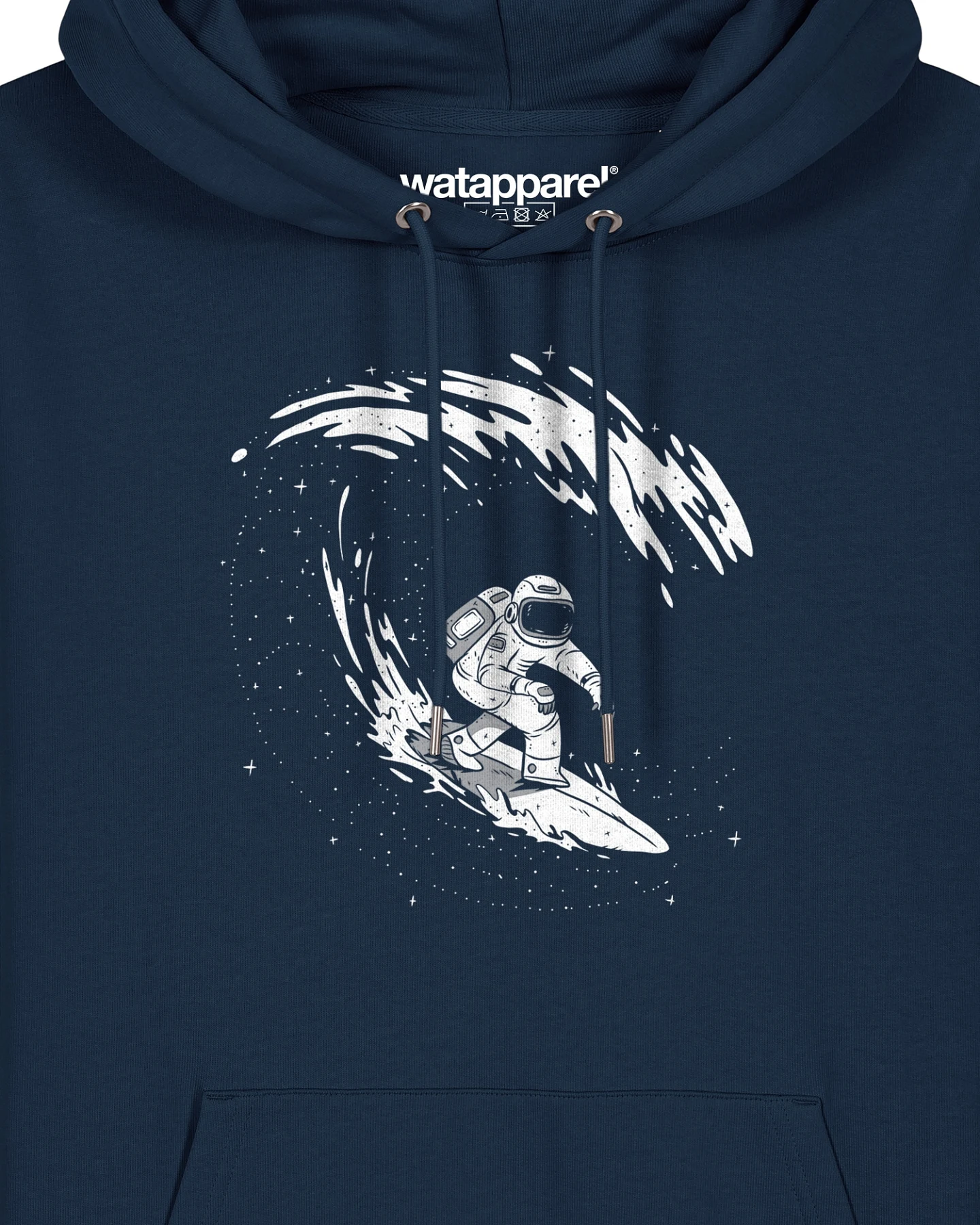 Watapparel Sweatshirt Surfing Spaceman – Ansicht 3