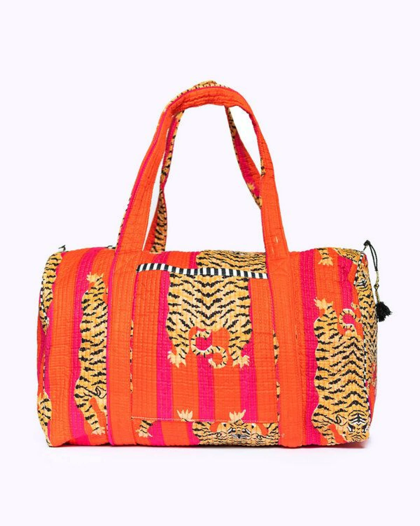 KIKOONI handgefertigte große Baumwolltasche "K. Shopper" – Ansicht 4