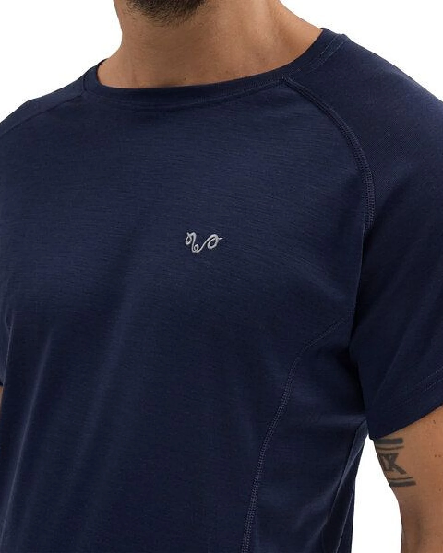 Woolona Kurzarmshirt - BERG- 100% Merinowolle – Ansicht 3