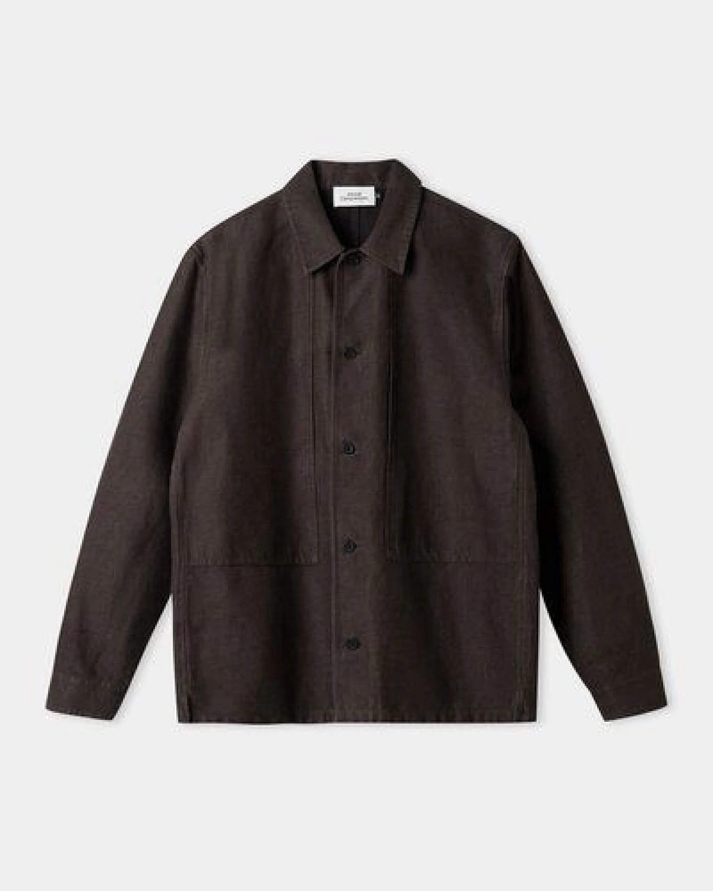 About Companions Klassisches Overshirt-Jacke OWE aus nachhaltiger Winterleinenmischung – Ansicht 2