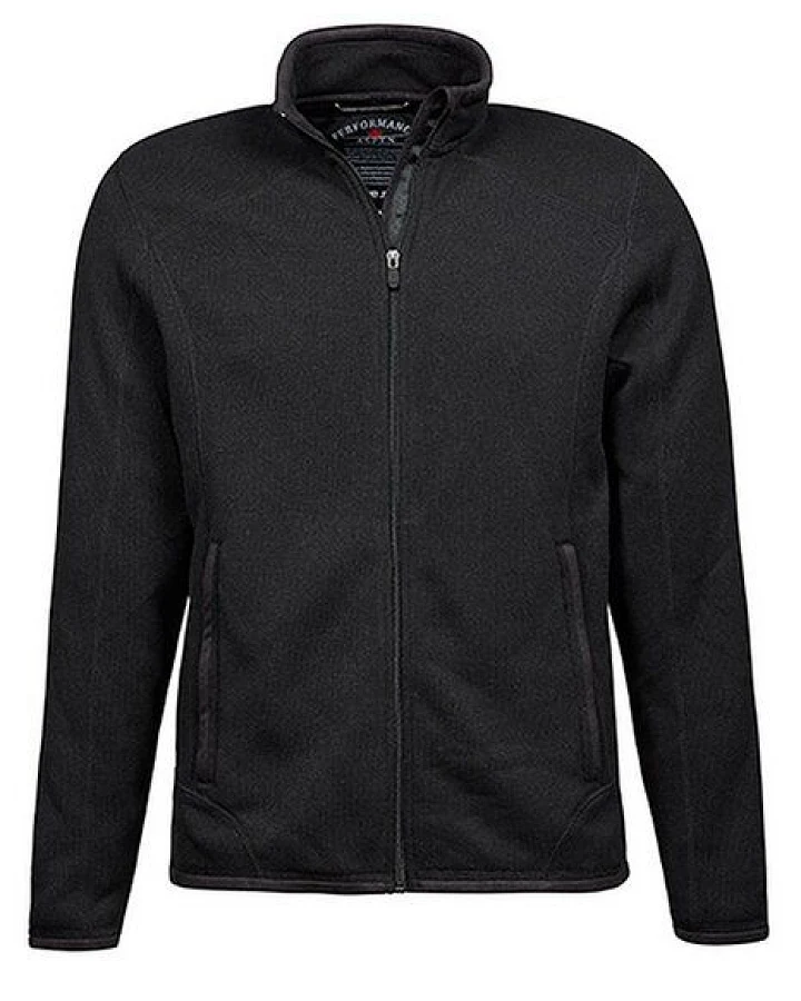 TeeJays Übergangsjacke Outdoor Fleecejacke Herren / Unisex bis Gr. 5XL Wanderjacke Tourenjacke
