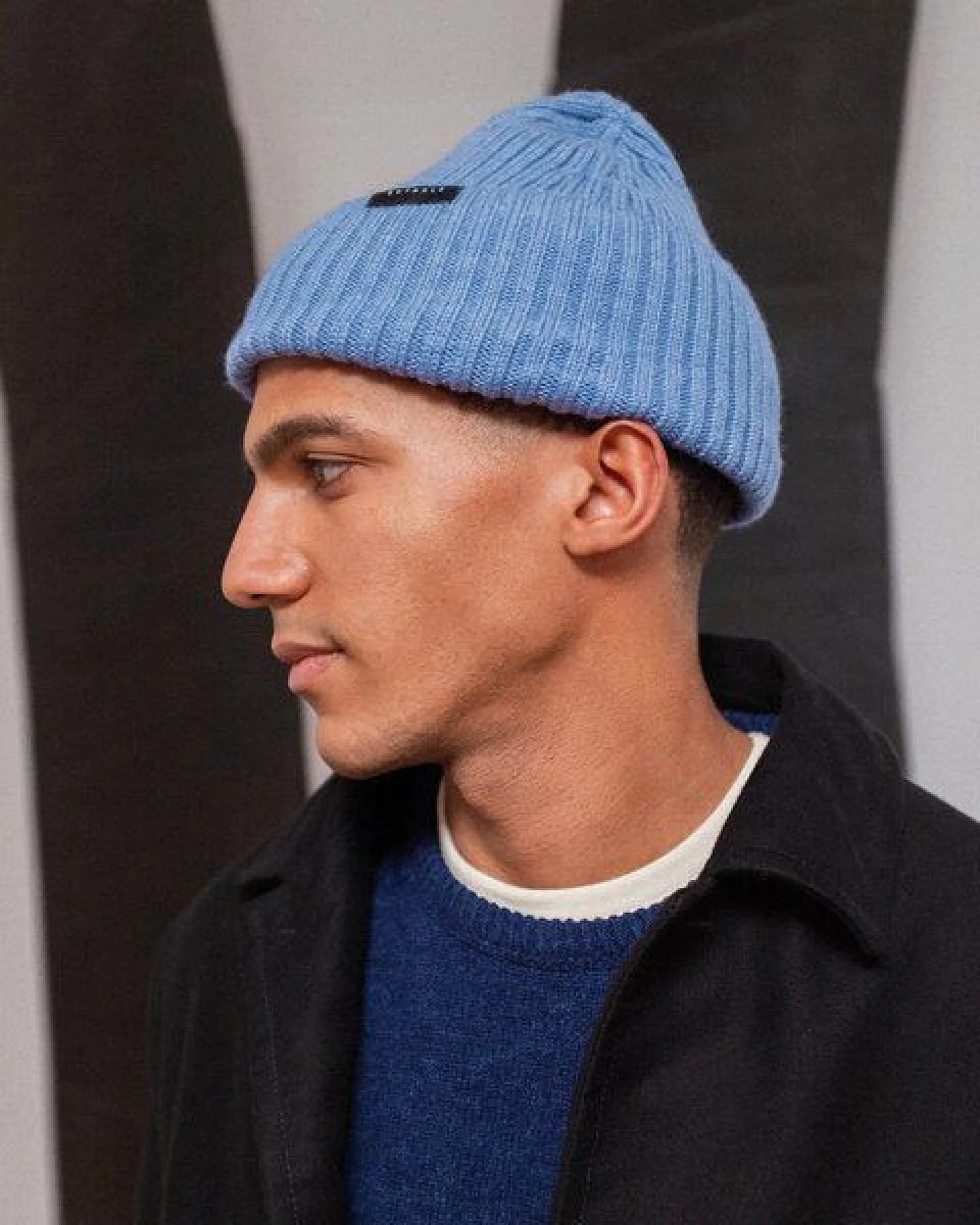 Rotholz Mütze - Classic Ribbed Beanie - aus Wolle – Ansicht 2
