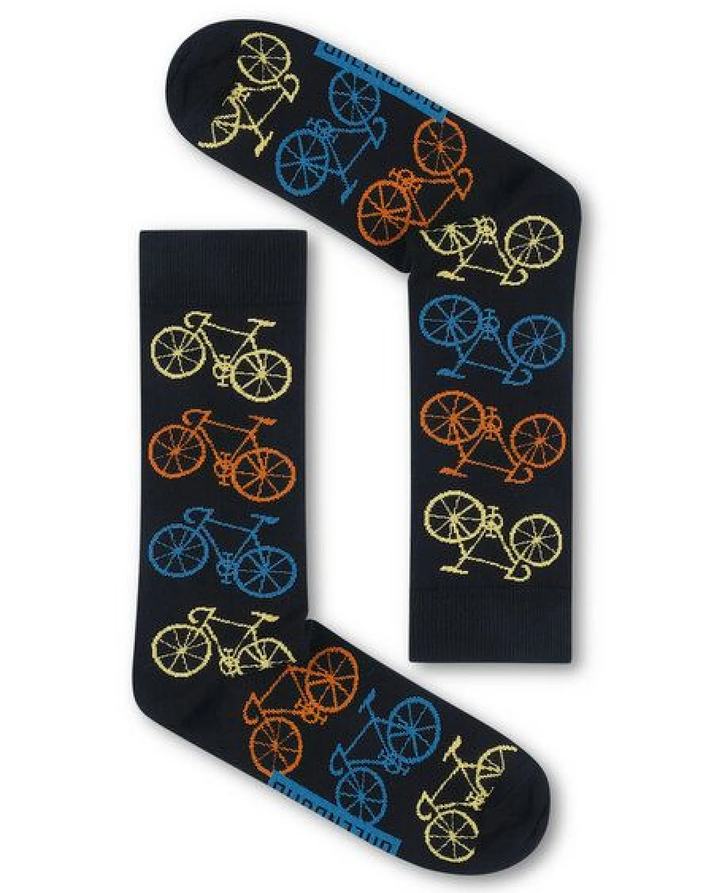 GREENBOMB Bike Big 5 Socks - Lässige Socken aus Bio-Baumwoll Mix / hochwertiger Print / Fair & Vegan – Ansicht 2