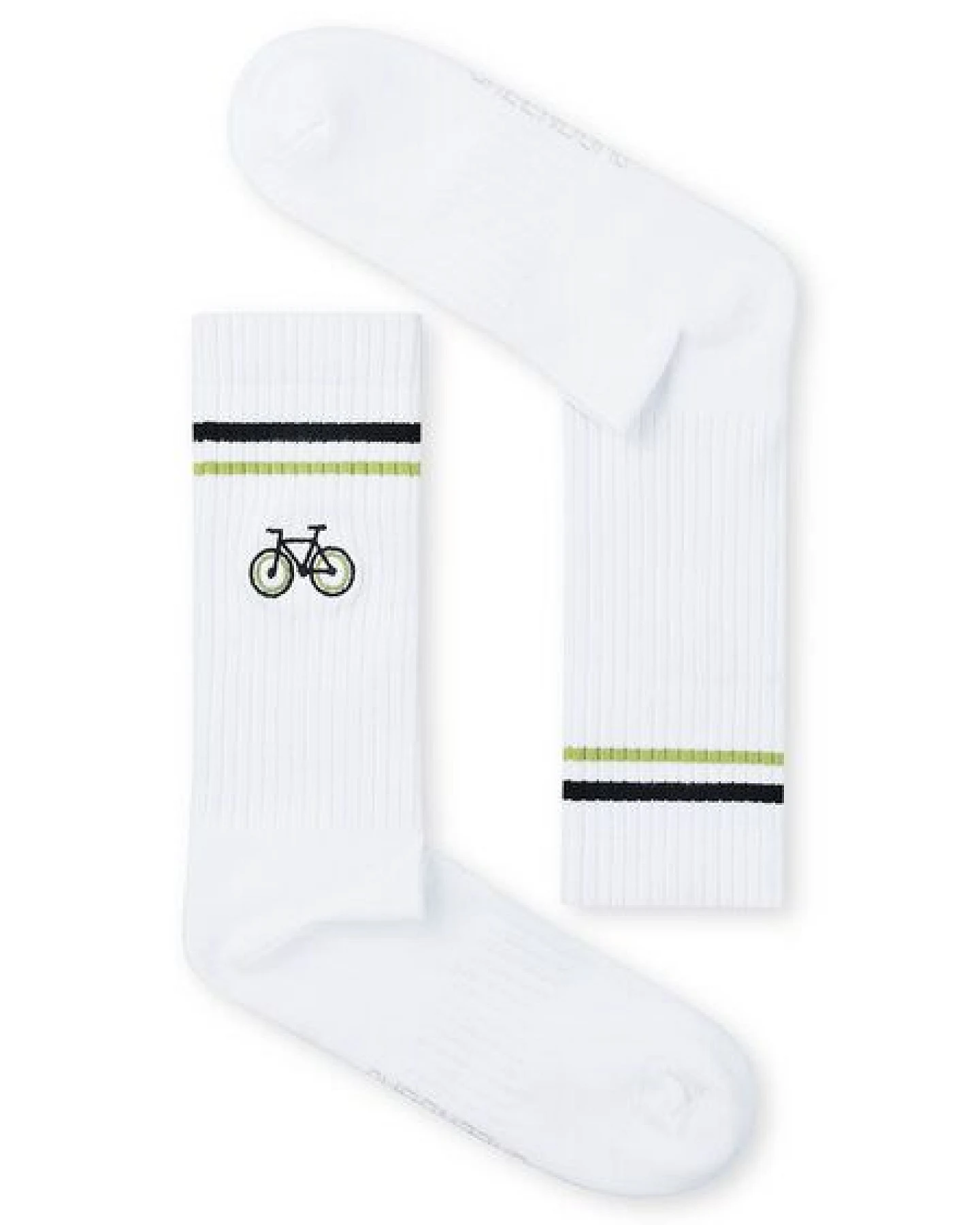 GREENBOMB Bike Loop 2 Tennis Socks - Lässige Socken aus Bio-Baumwoll Mix / hochwertiger Print / Fair & Vegan – Ansicht 2