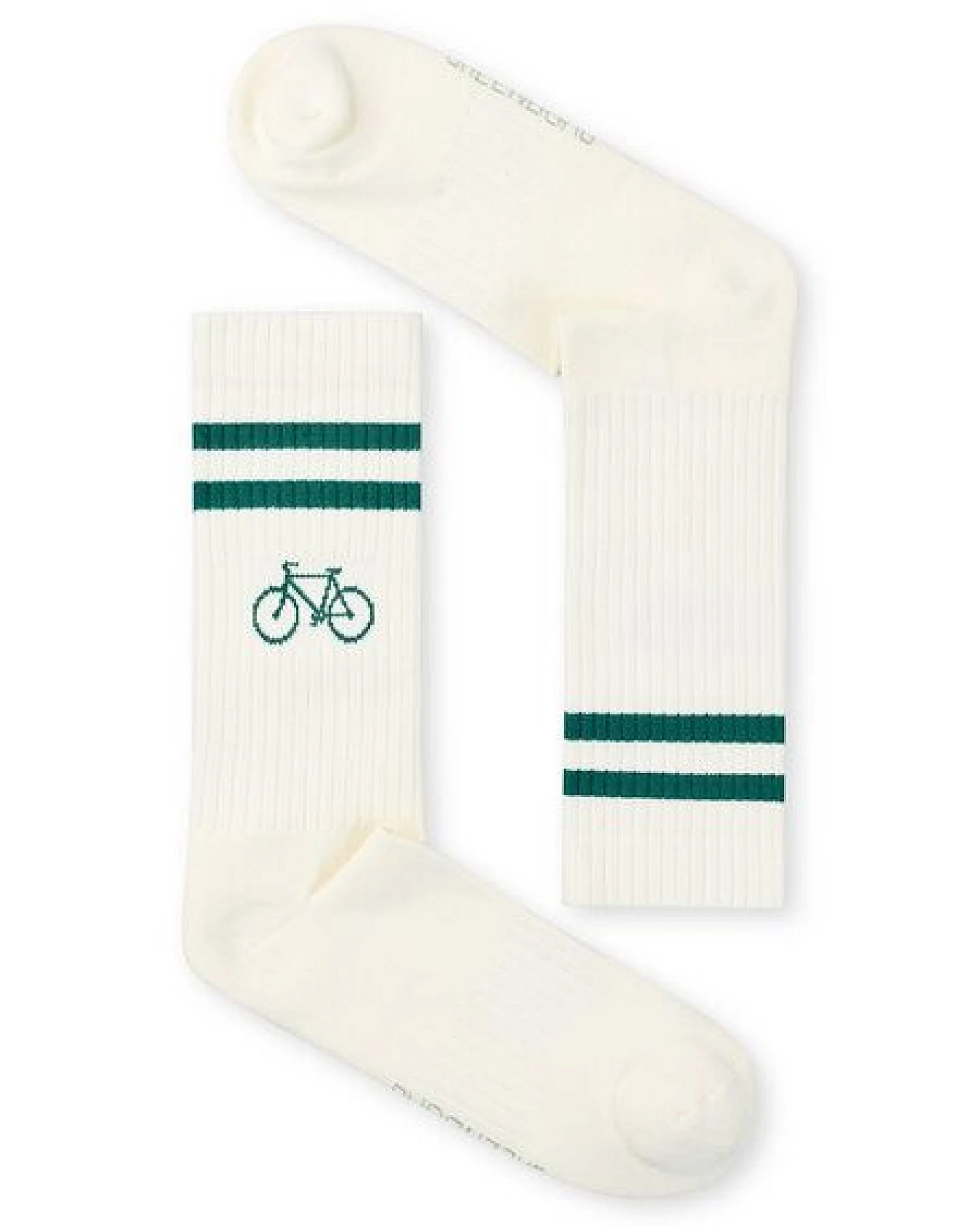 GREENBOMB Bike Pixel Tennis Socks - Lässige Socken aus Bio-Baumwoll Mix / hochwertiger Print / Fair & Vegan – Ansicht 2