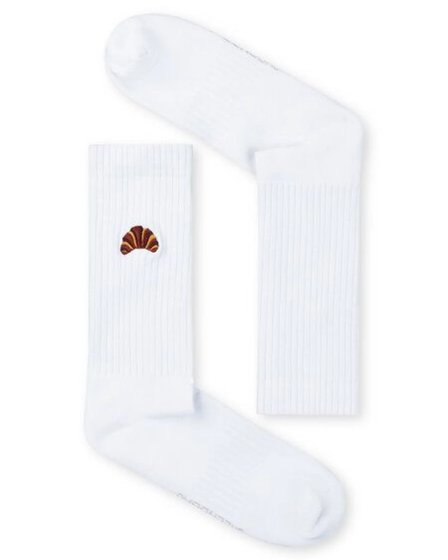 GREENBOMB Crossaint Tennis Socks - Lässige Socken aus Bio-Baumwoll Mix / hochwertiger Print / Fair & Vegan – Ansicht 2