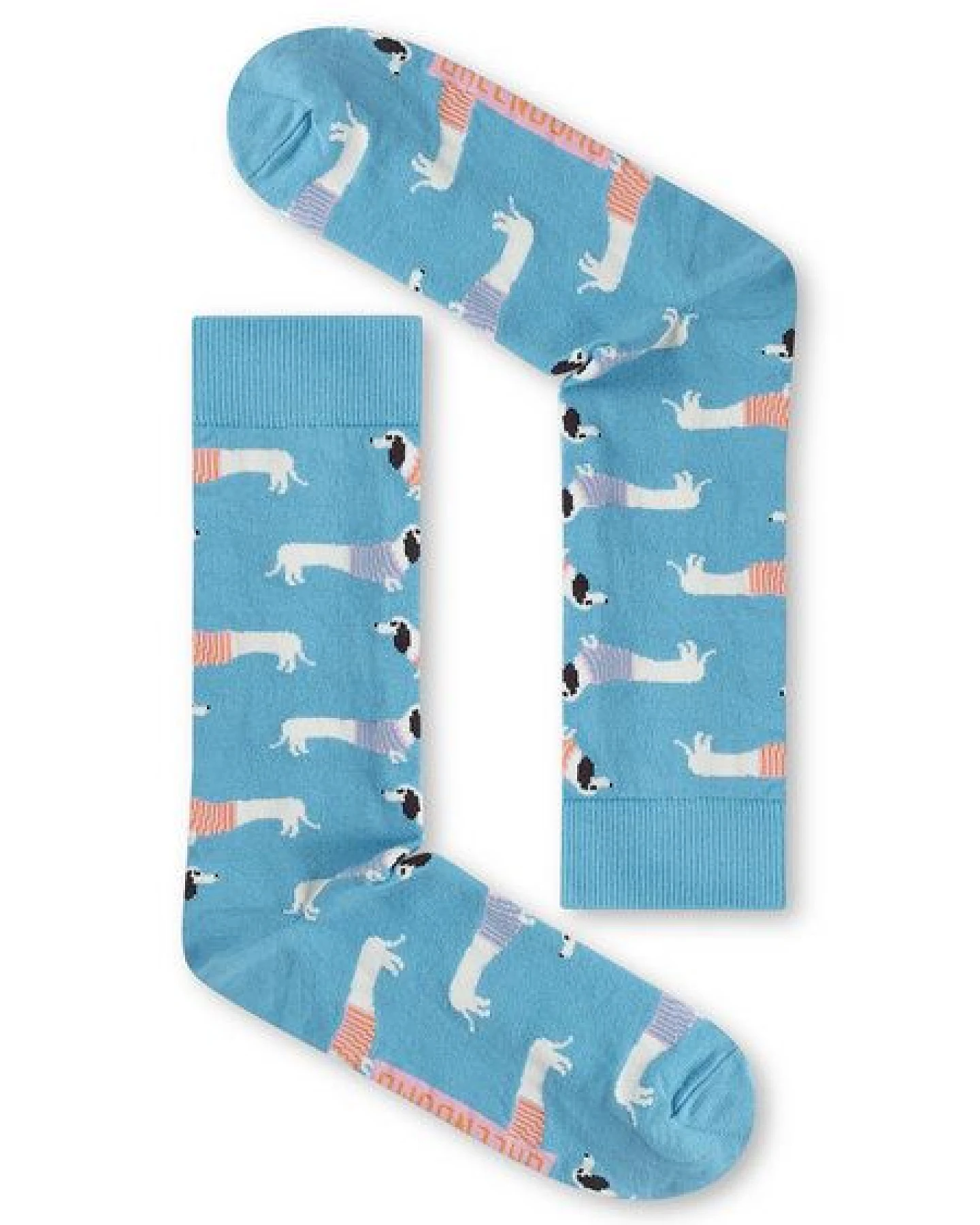 GREENBOMB Dachshund Socks - Lässige Socken aus Bio-Baumwoll Mix / hochwertiger Print / Fair & Vegan – Ansicht 3