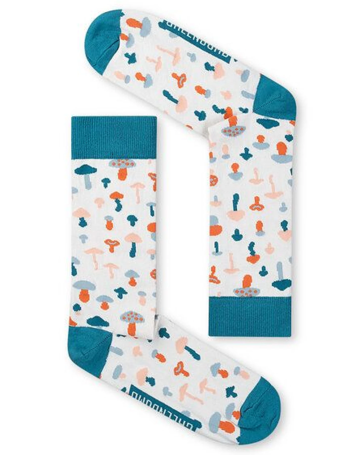 GREENBOMB Mushroom Field Socks - Lässige Socken aus Bio-Baumwoll Mix / hochwertiger Print / Fair & Vegan – Ansicht 2