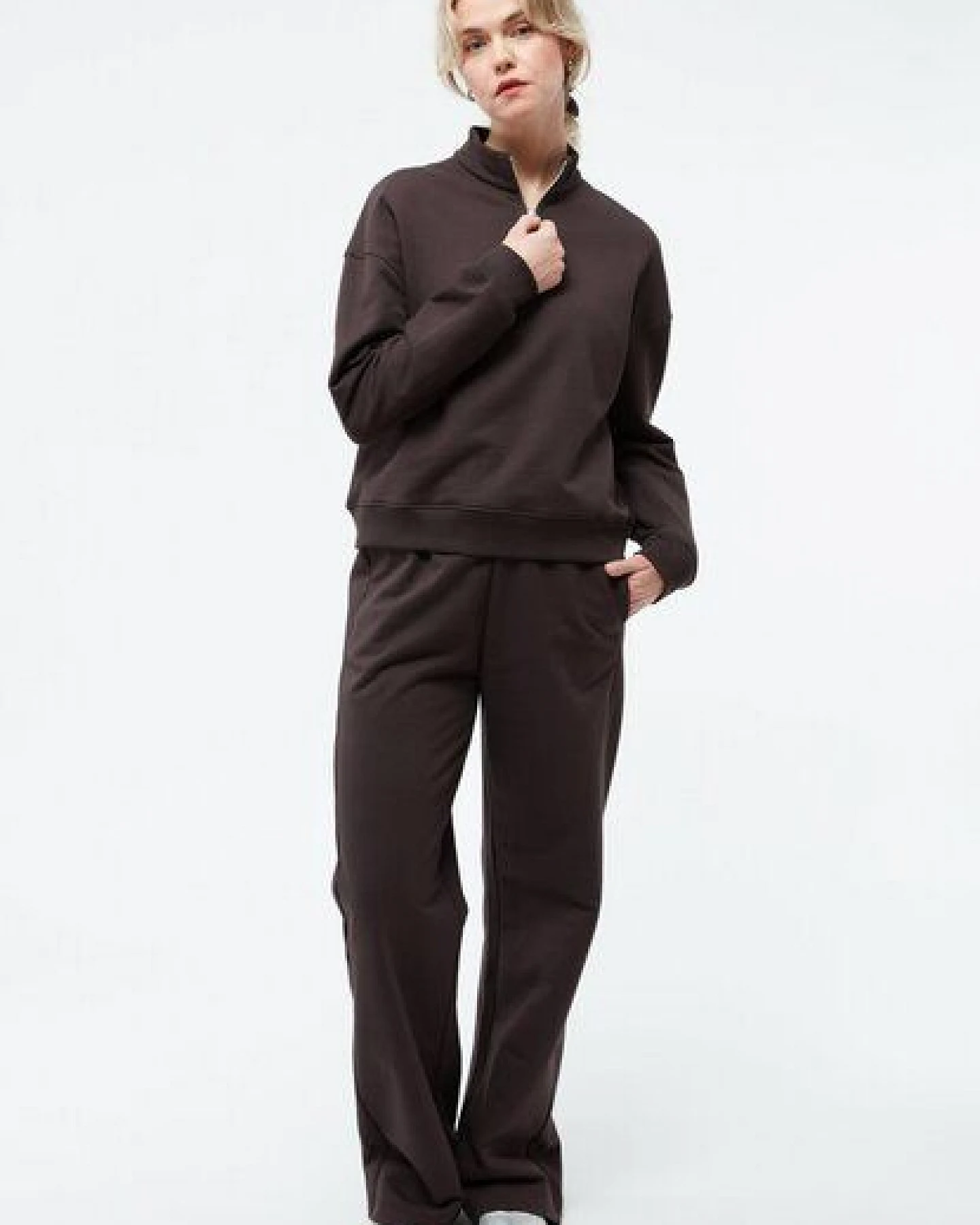 Givn Berlin Zip Sweater GBMAGDA aus Bio-Baumwolle – Ansicht 2