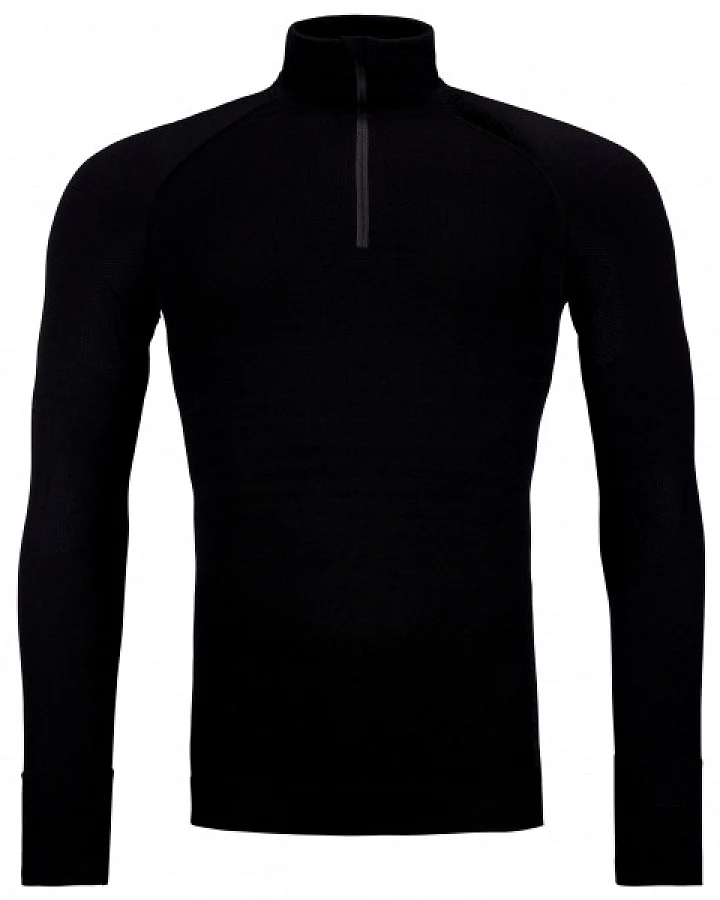 Ortovox - 230 Competition Zip Neck - Merinounterwäsche Gr S schwarz