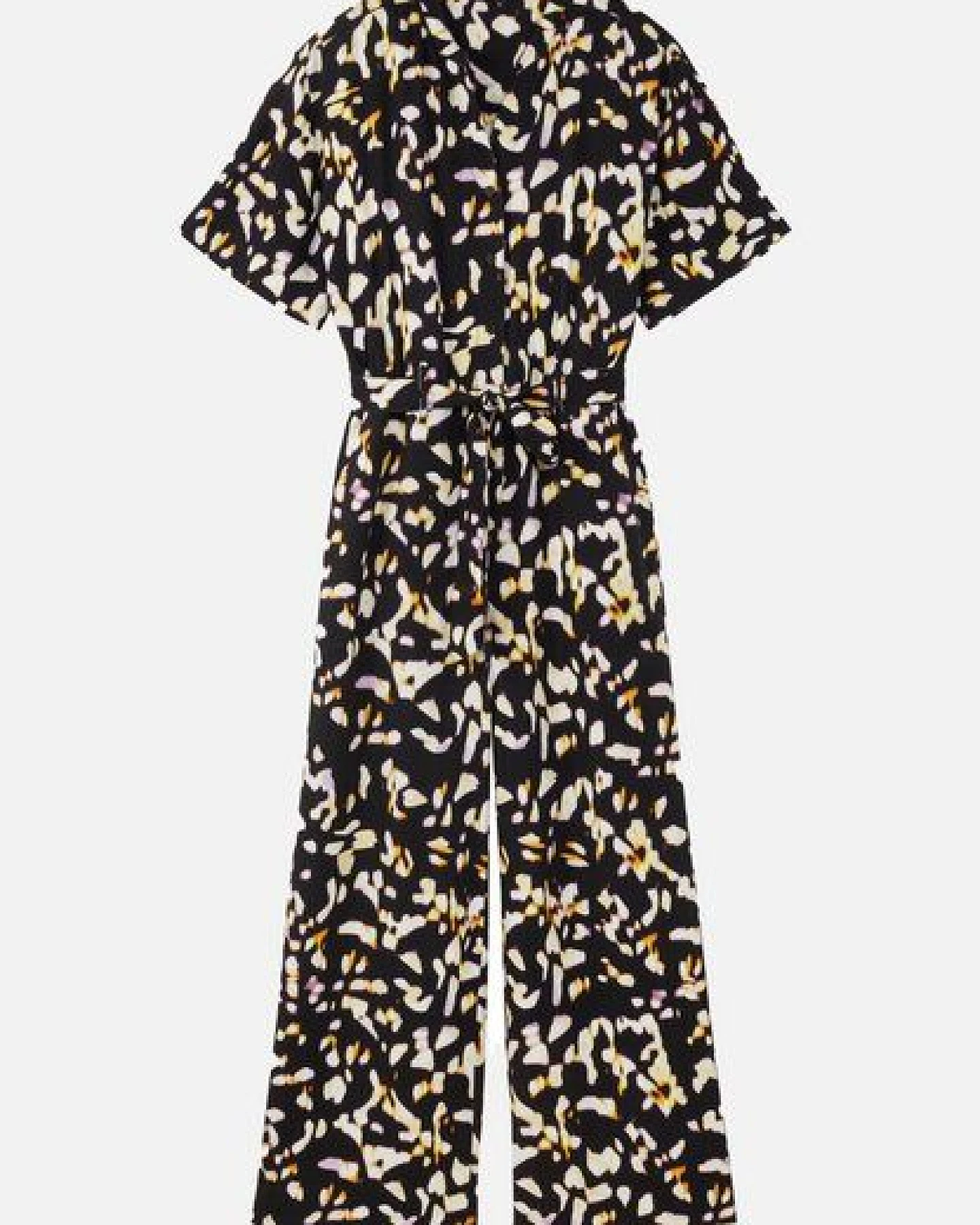 Damen Jumpsuit aus LENZING ECOVERO Viskose - CASSIA BLURRY - recolution – Ansicht 2