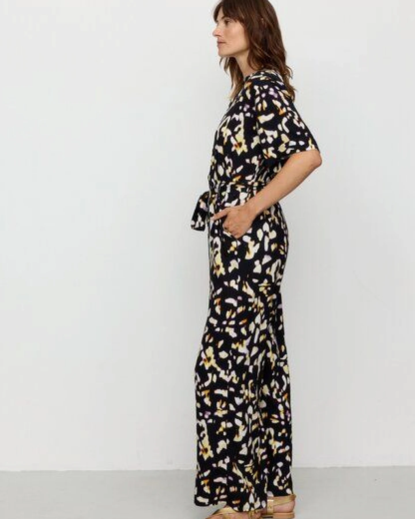 Damen Jumpsuit aus LENZING ECOVERO Viskose - CASSIA BLURRY - recolution – Ansicht 4