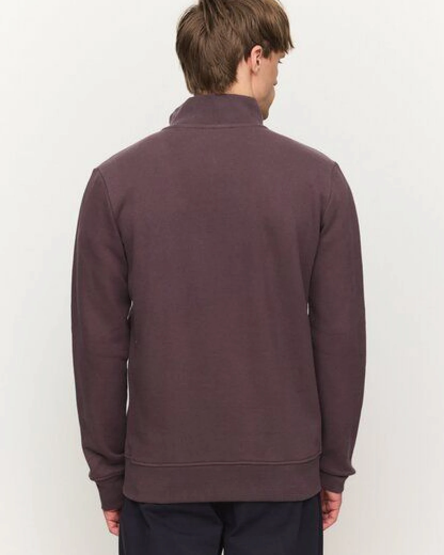 Herren Sweatjacke aus Bio-Baumwolle - CAMPHOR - recolution – Ansicht 4