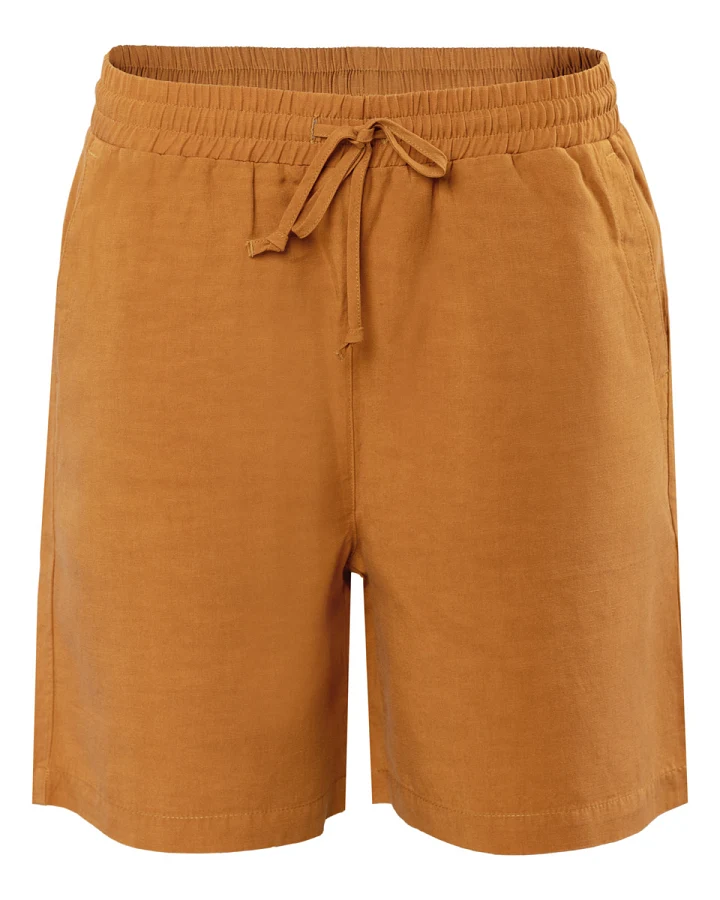 Damen Bermuda Shorts Braun