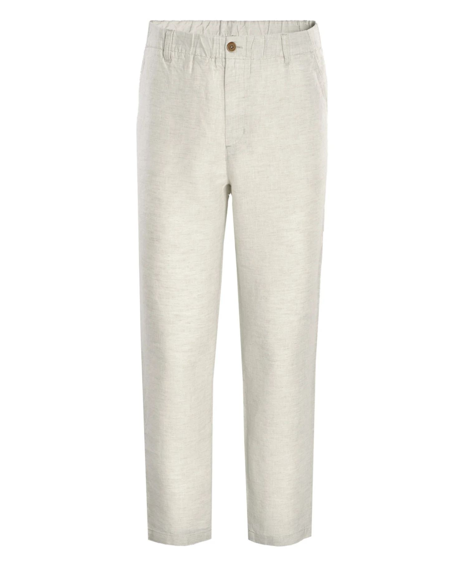 Herren Leinen Hose Beige – Ansicht 2