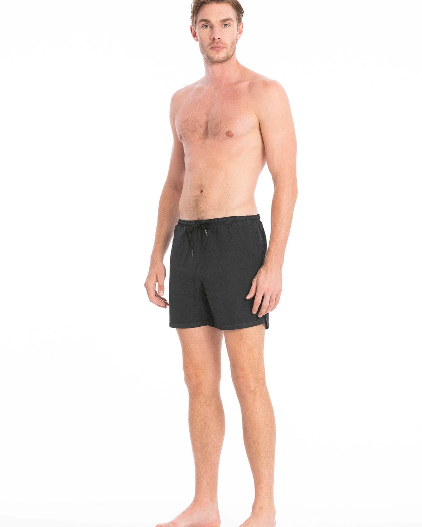 RAVENS VIEW IBIZA Herren vegan Badeshorts Rio Carbon Wash – Ansicht 2
