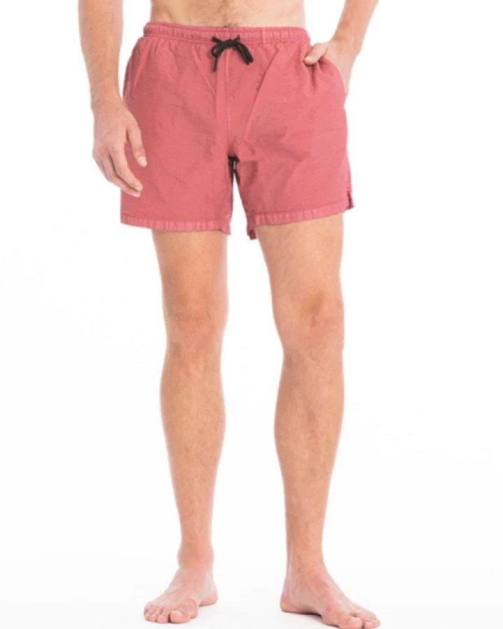RAVENS VIEW IBIZA Herren vegan Badeshorts Rio Clay Red