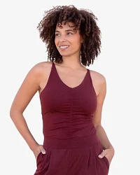 Produktseite: Jaya Organics Top Nicole - Burgundy M