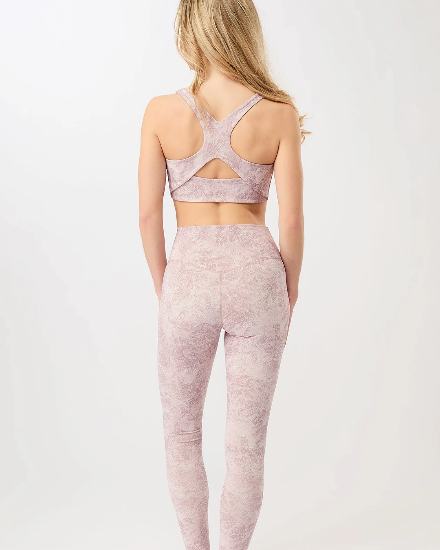 Mandala Monoprinted Leggings - Earth S – Ansicht 4