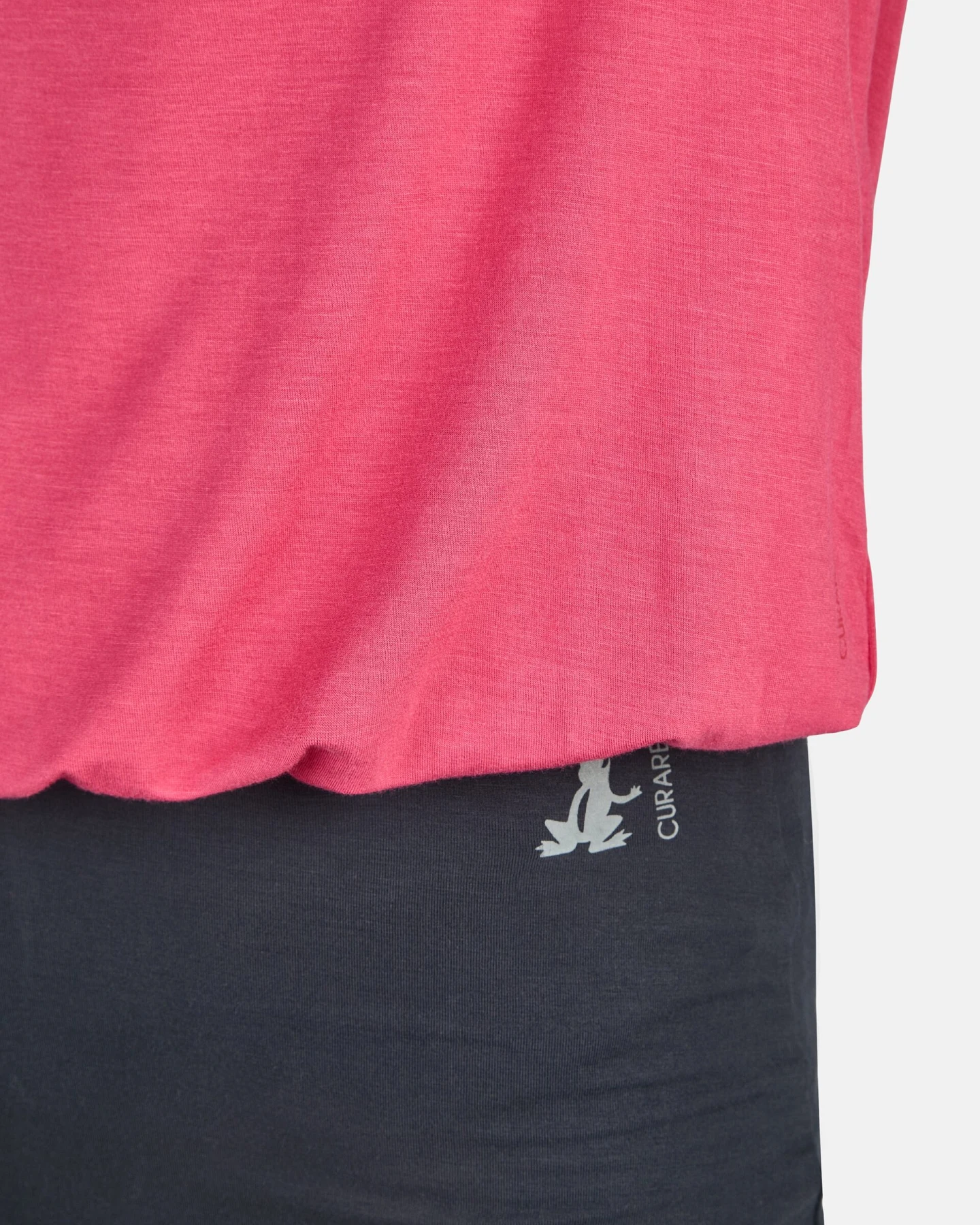 Curare Top Round Neck - Raspberry L – Ansicht 3