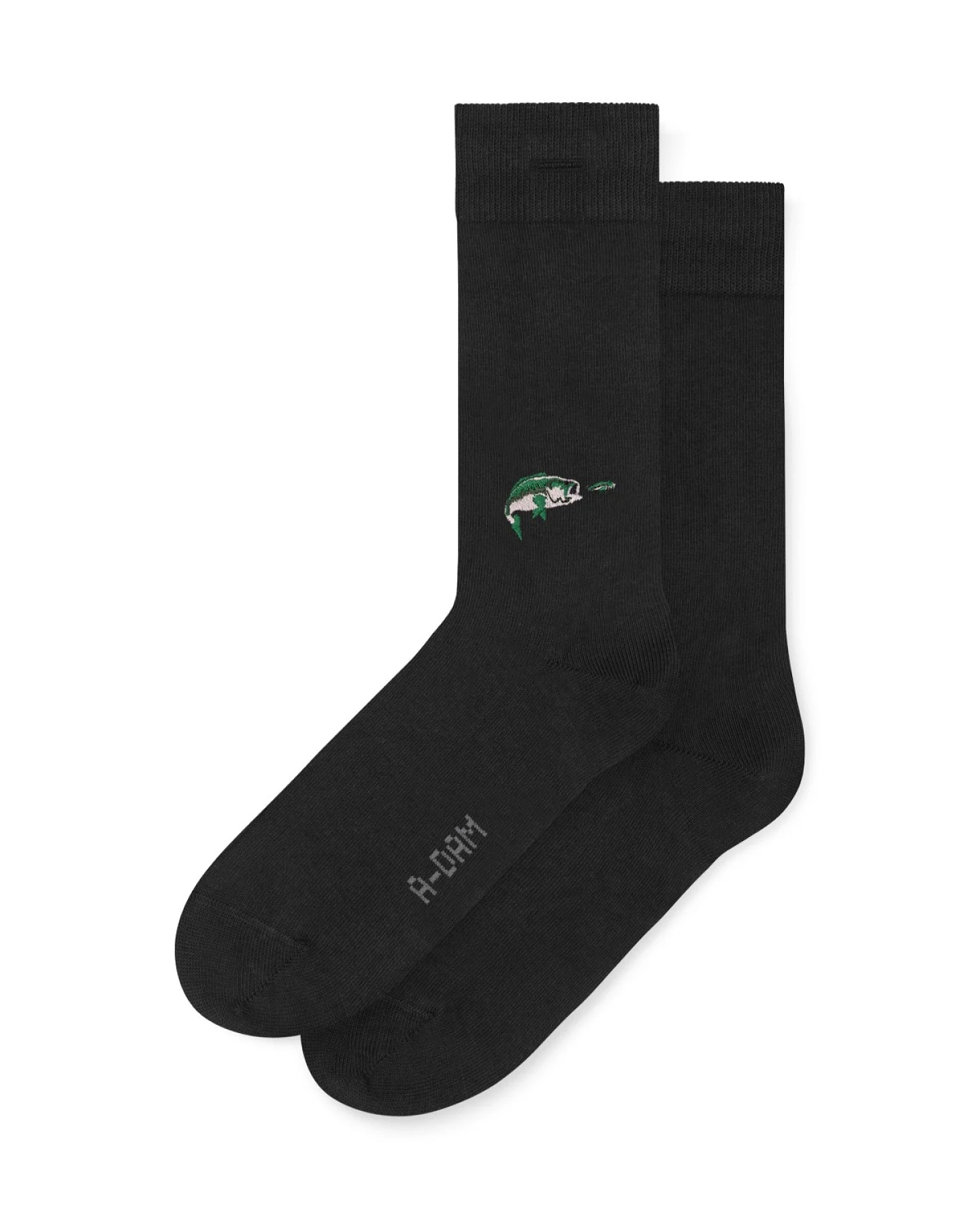 Socken Casual Fish Schwarz – Ansicht 2