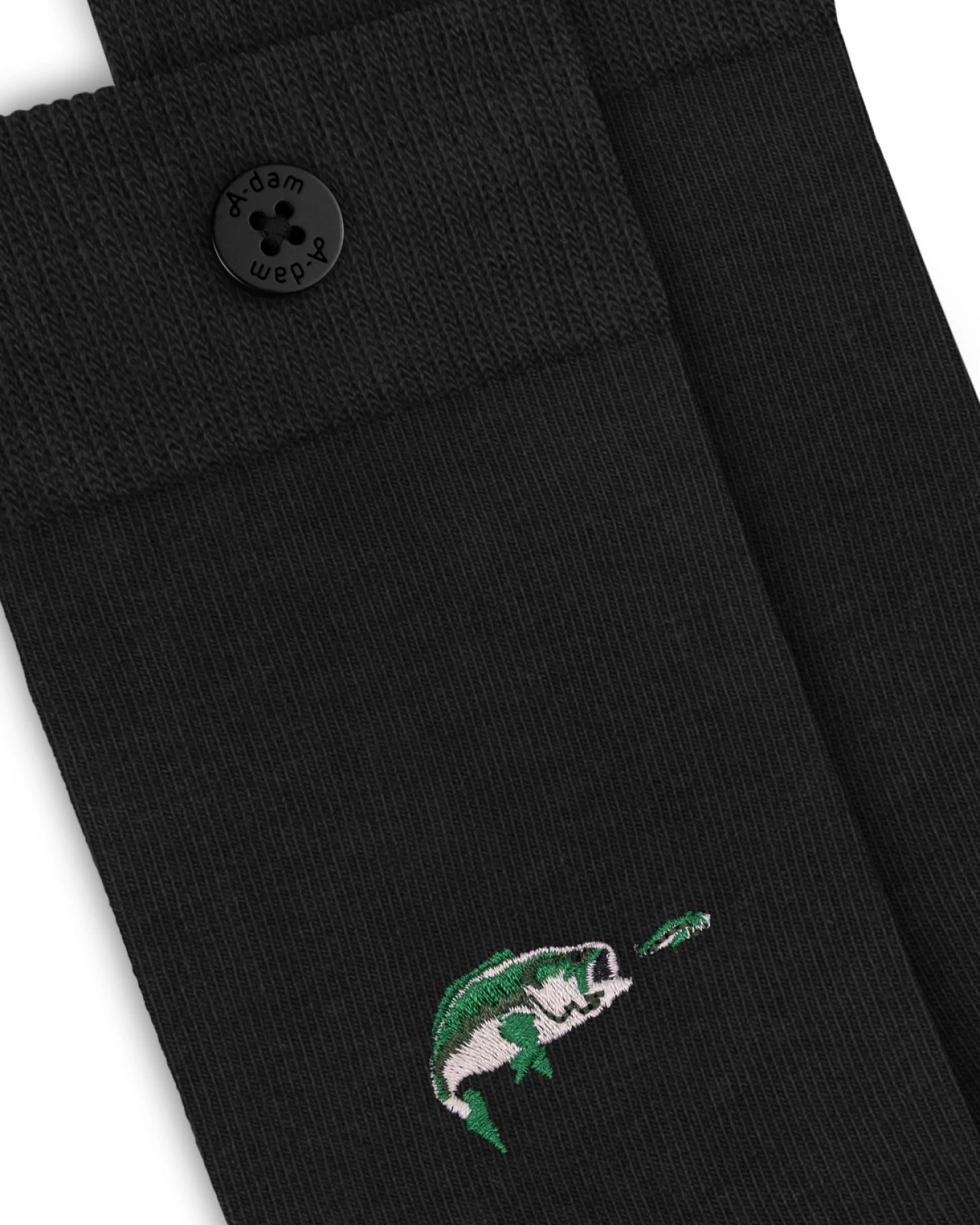 Socken Casual Fish Schwarz – Ansicht 4