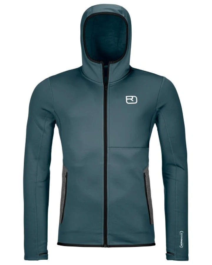 Ortovox - Fleece Hoody - Fleecejacke Gr S blau